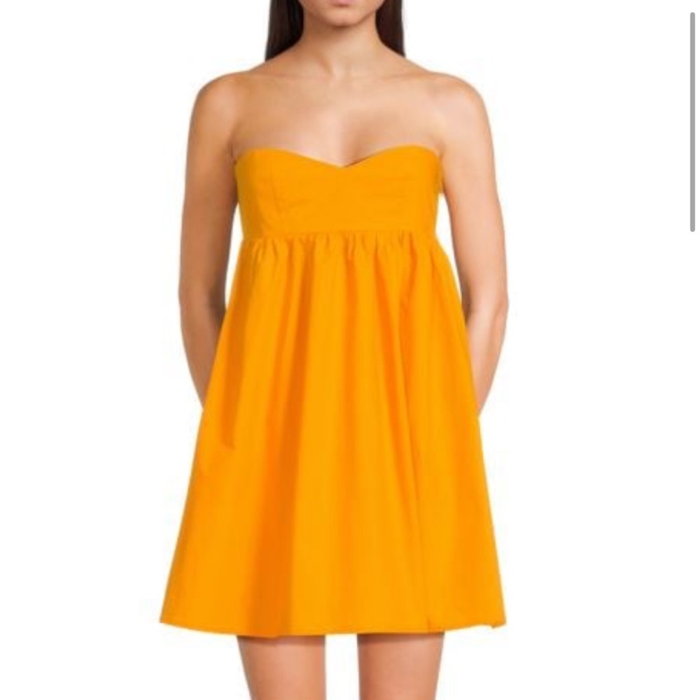 Orange Women's Mini Dress